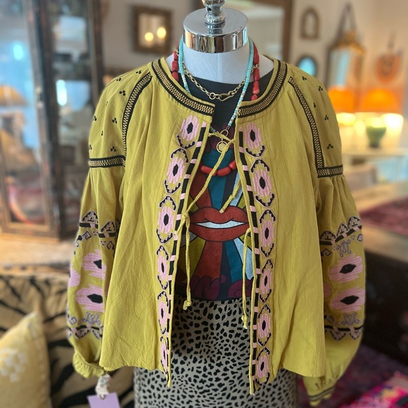 Reworked Embroidered Boho Jacket - Picture 4 of 16